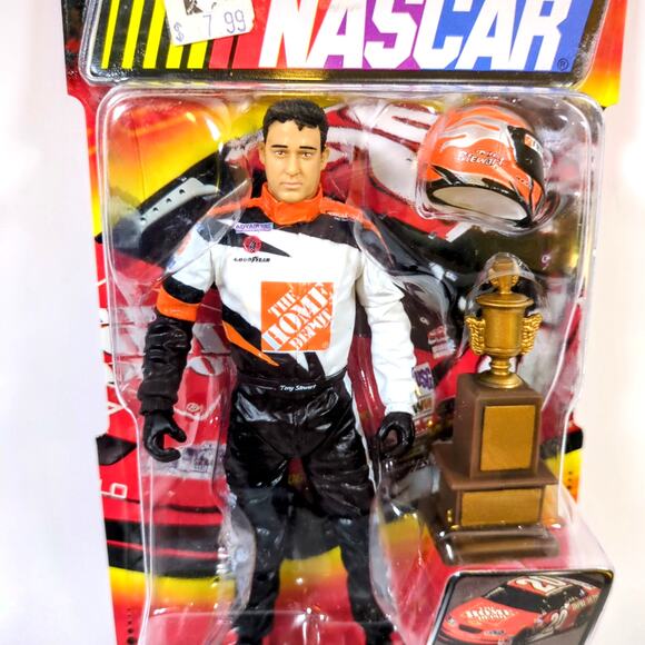 Tony Stewart #20 NASCAR 6" Figure Road Champs Jakks Pacific Ltd Ed NEW - Picture 2 of 3